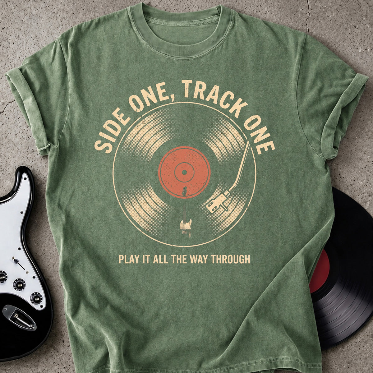 Side One Track T-shirt