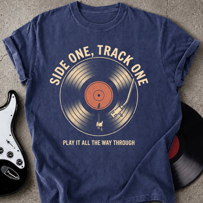 Side One Track T-shirt
