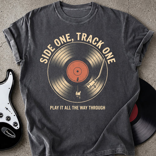 Side One Track T-shirt