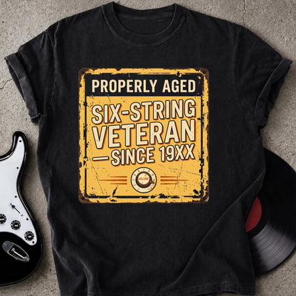 Six String Veteran T-shirt