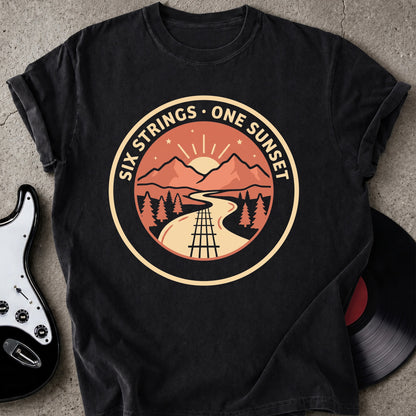 Six Strings Sunset T-shirt