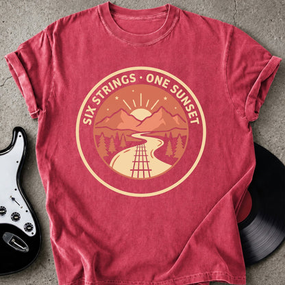 Six Strings Sunset T-shirt