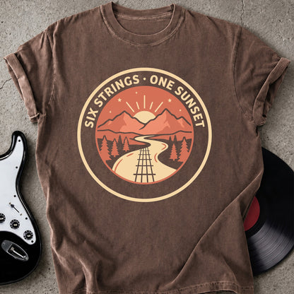 Six Strings Sunset T-shirt