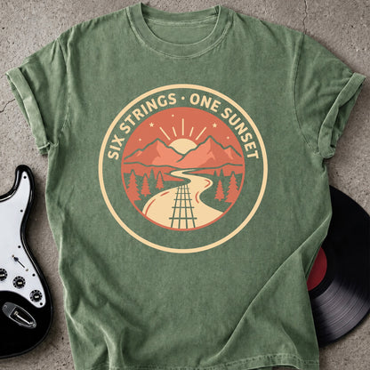 Six Strings Sunset T-shirt