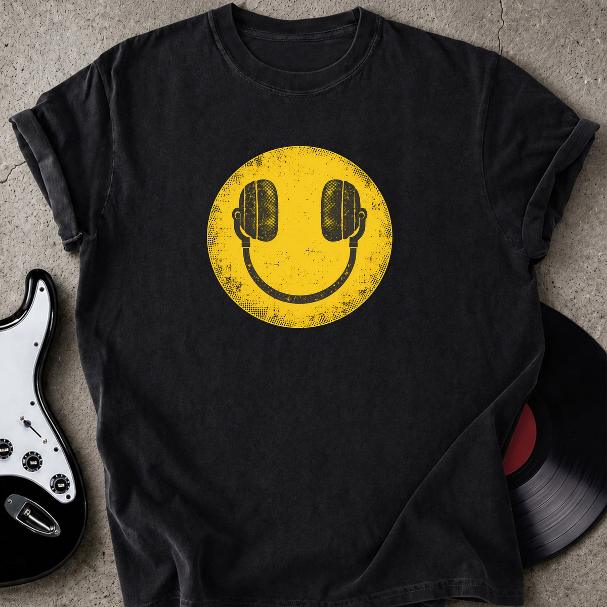 Headphone Smile T-shirt