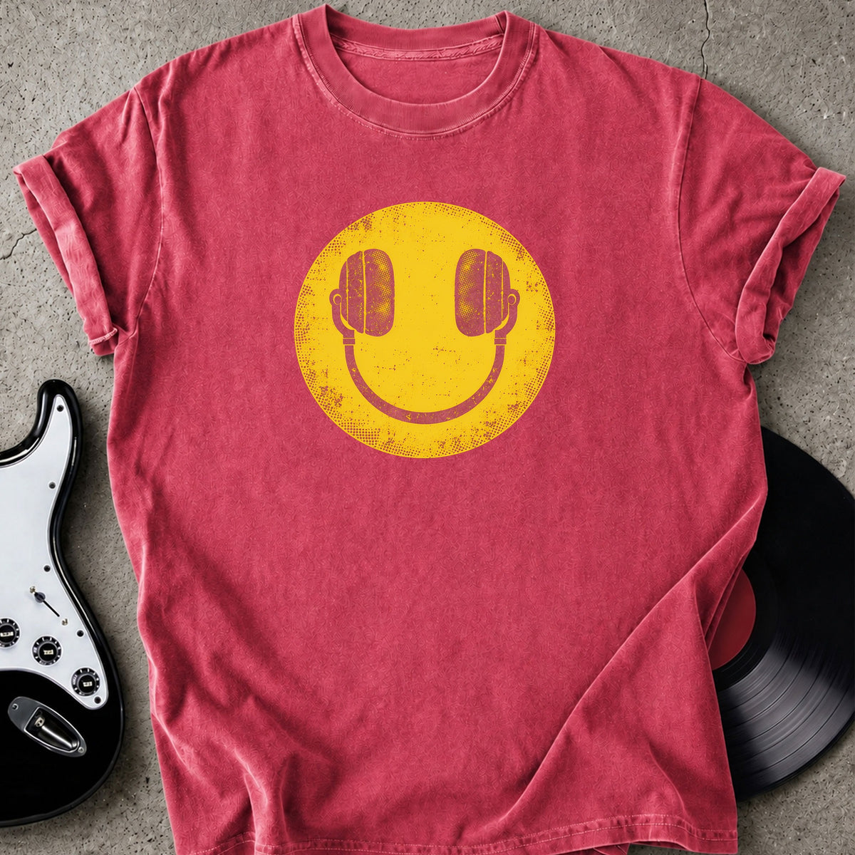 Headphone Smile T-shirt