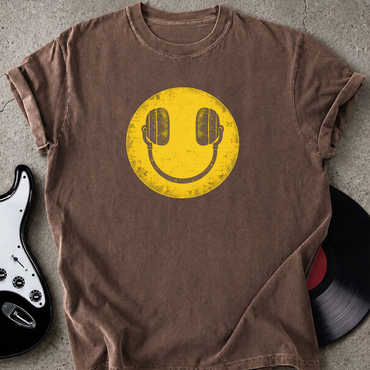 Headphone Smile T-shirt