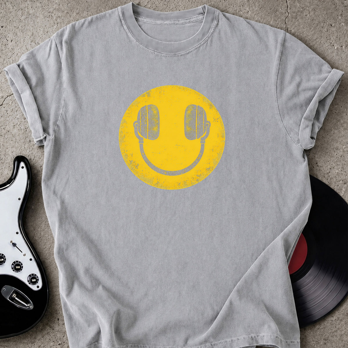 Headphone Smile T-shirt