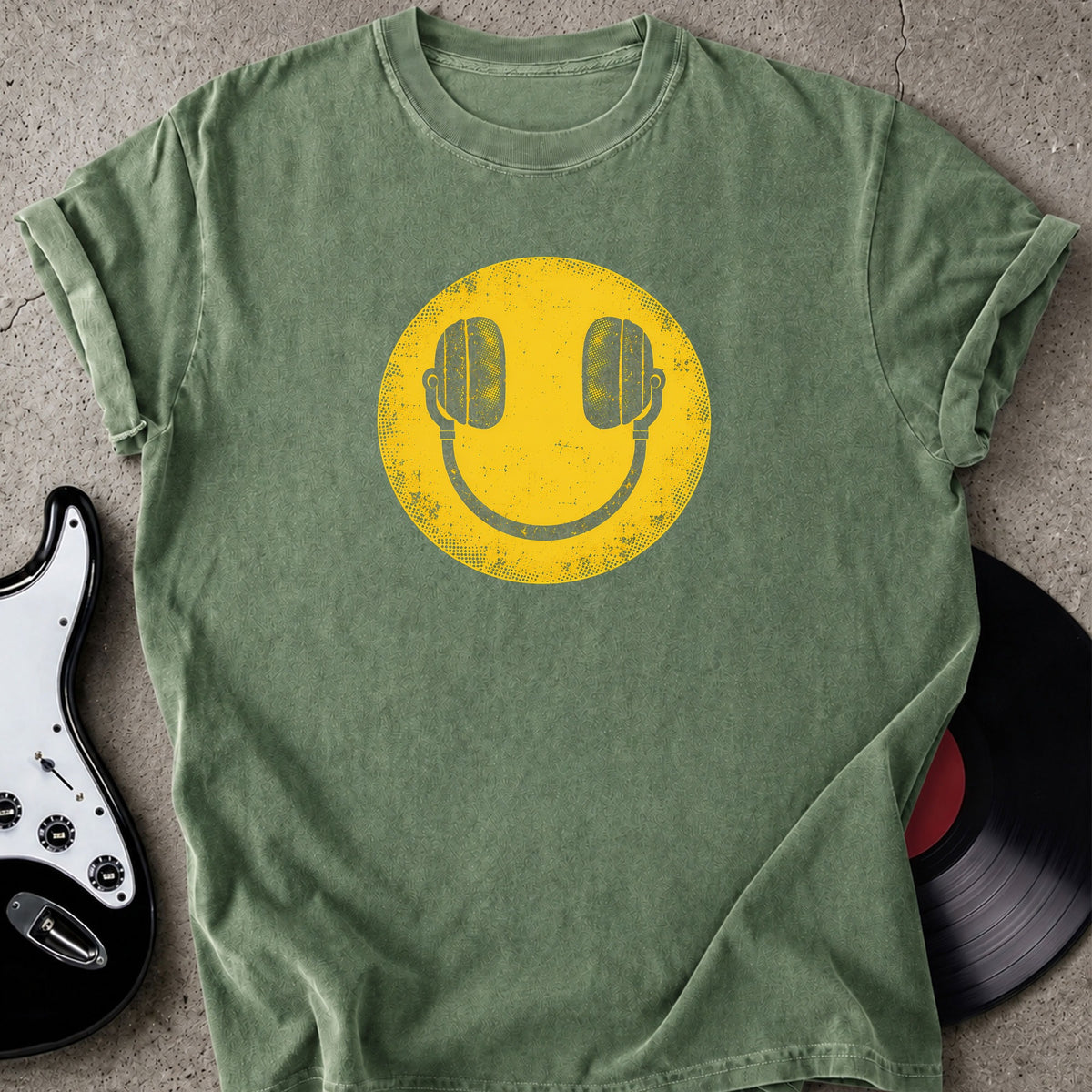 Headphone Smile T-shirt