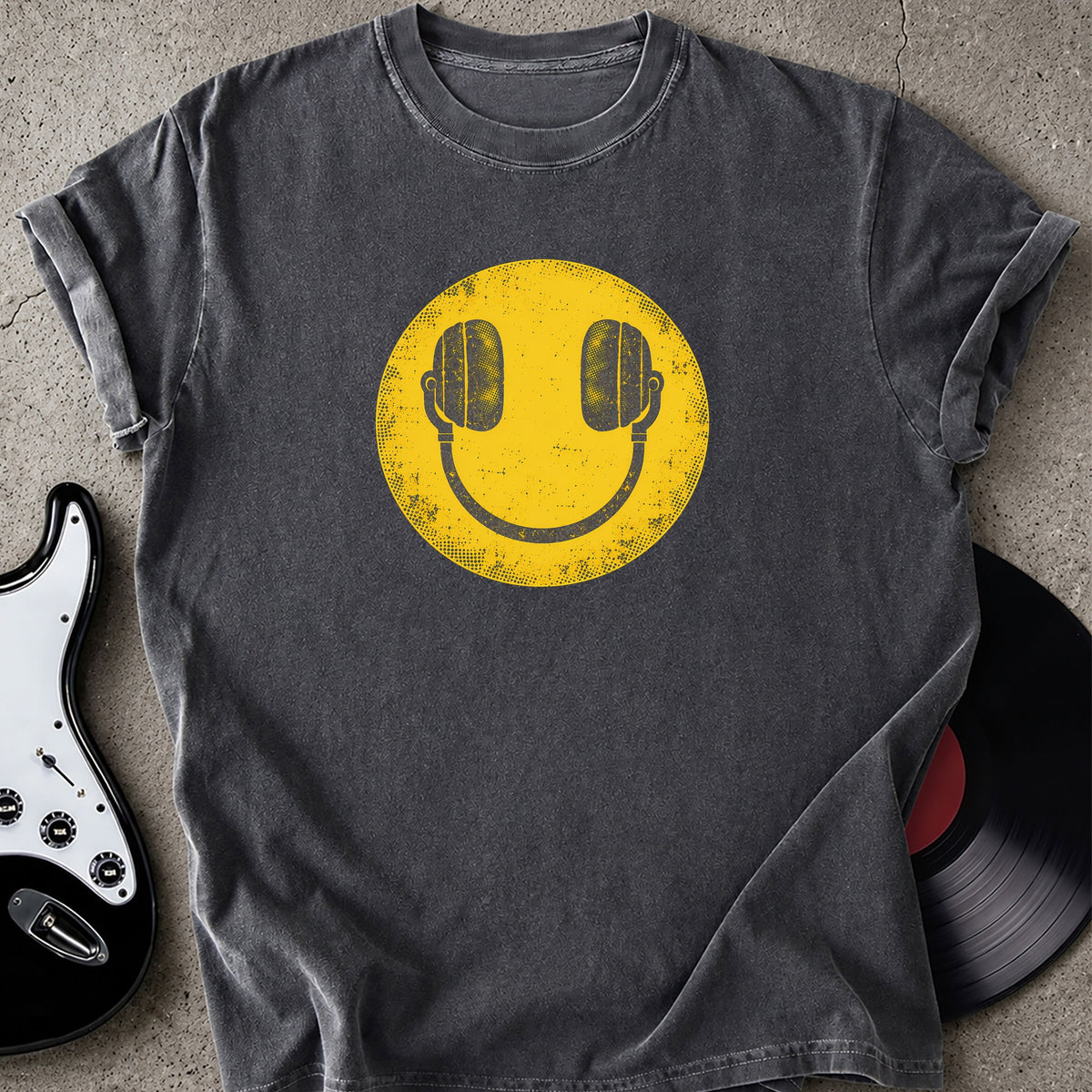 Headphone Smile T-shirt