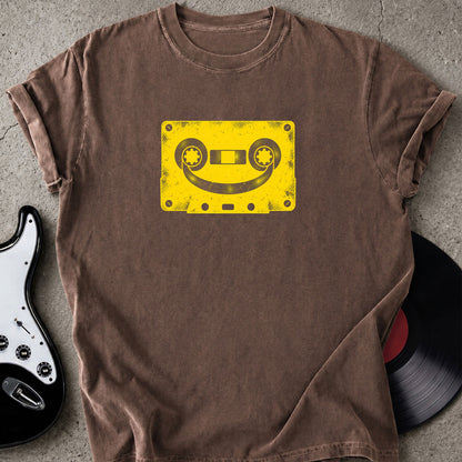 Smiley Cassette Tape T-shirt