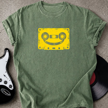 Smiley Cassette Tape T-shirt