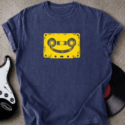 Smiley Cassette Tape T-shirt