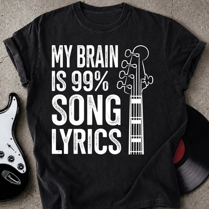 Song Lyrics T-shirt