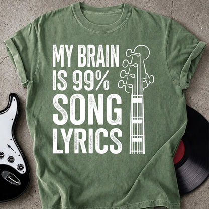 Song Lyrics T-shirt