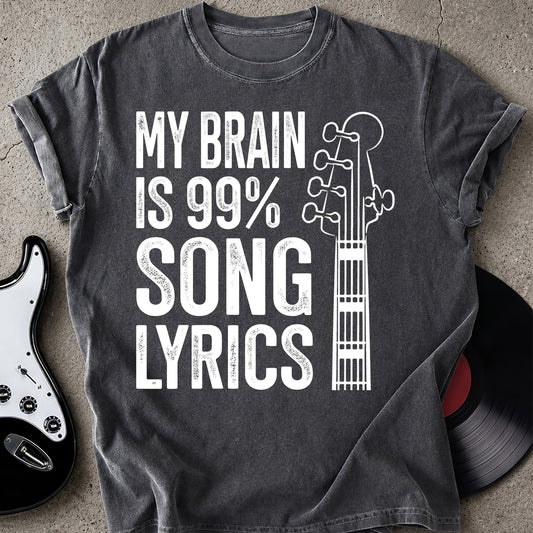 Song Lyrics T-shirt