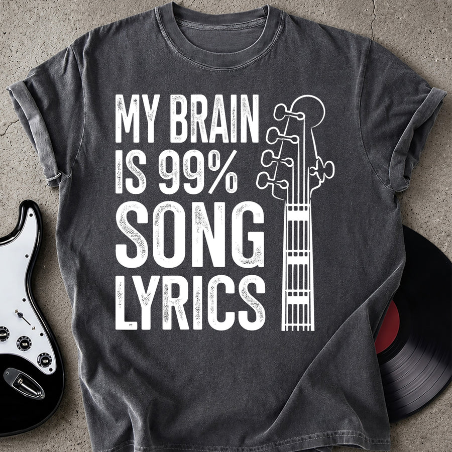 Song Lyrics T-shirt