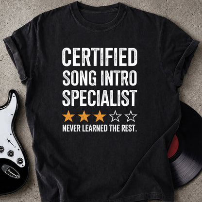 Song Intro Specialist T-shirt