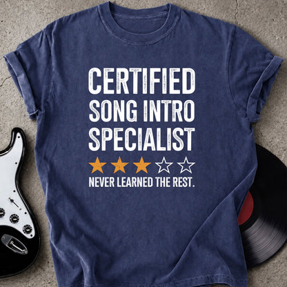 Song Intro Specialist T-shirt