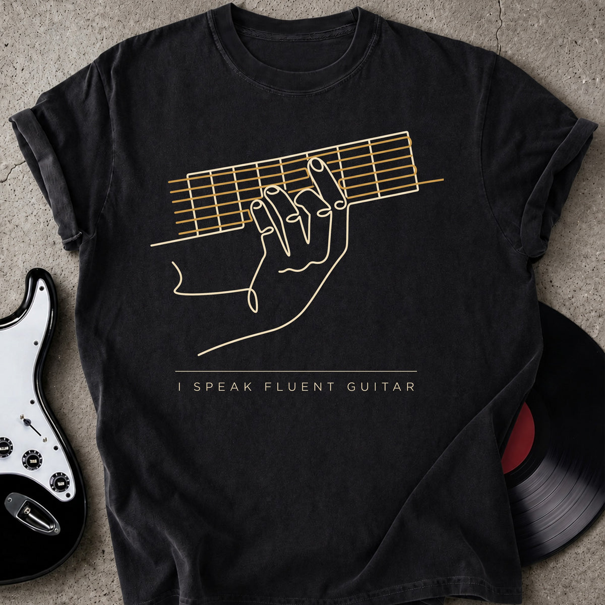 Speak Fluent Guitar T-shirt