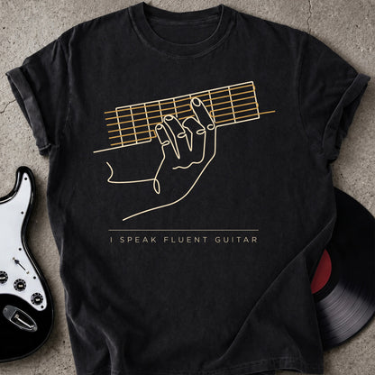 Speak Fluent Guitar T-shirt