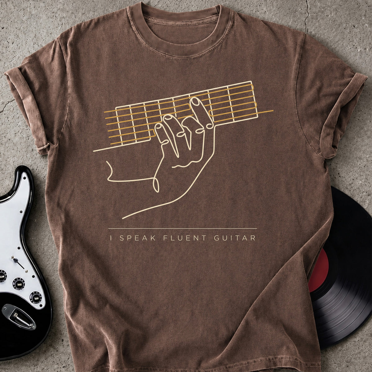 Speak Fluent Guitar T-shirt