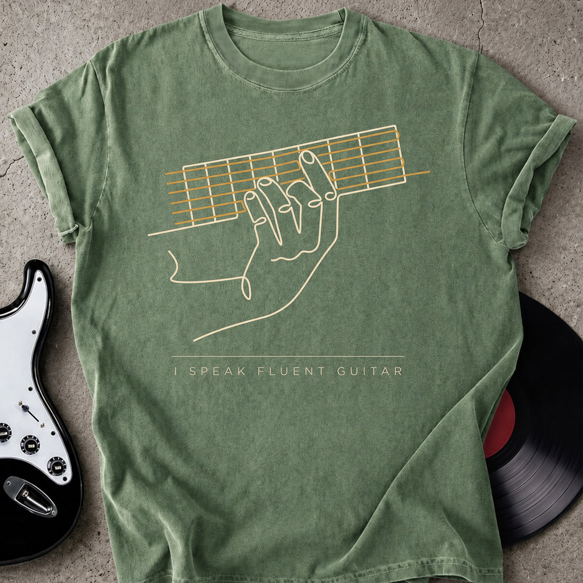 Speak Fluent Guitar T-shirt