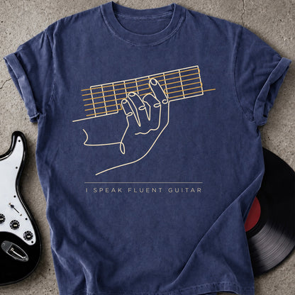 Speak Fluent Guitar T-shirt