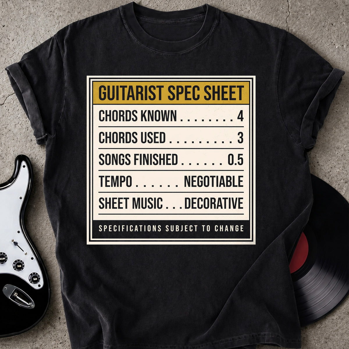Spec Sheet T-shirt