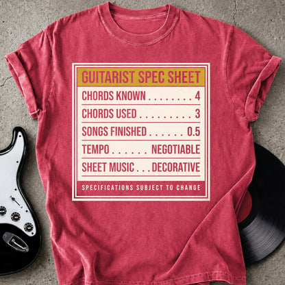Spec Sheet T-shirt