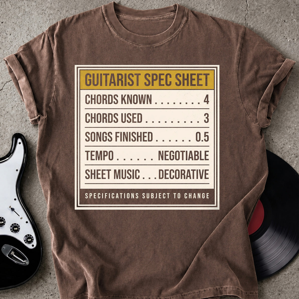 Spec Sheet T-shirt