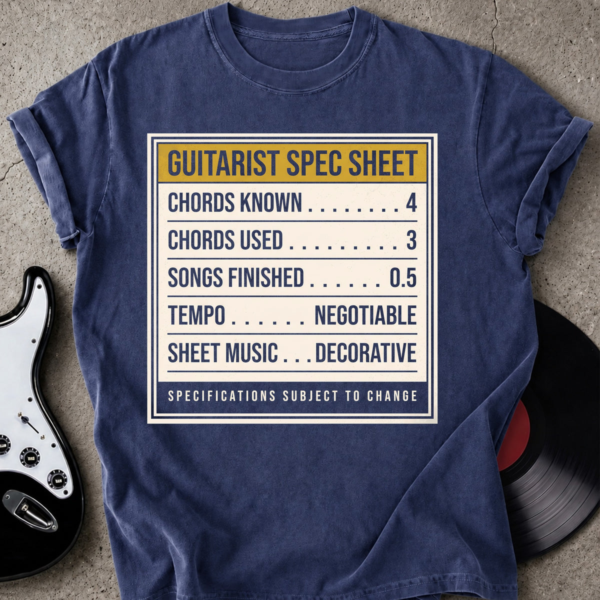 Spec Sheet T-shirt