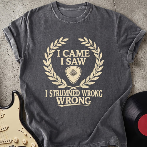 Strummed Wrong T-shirt