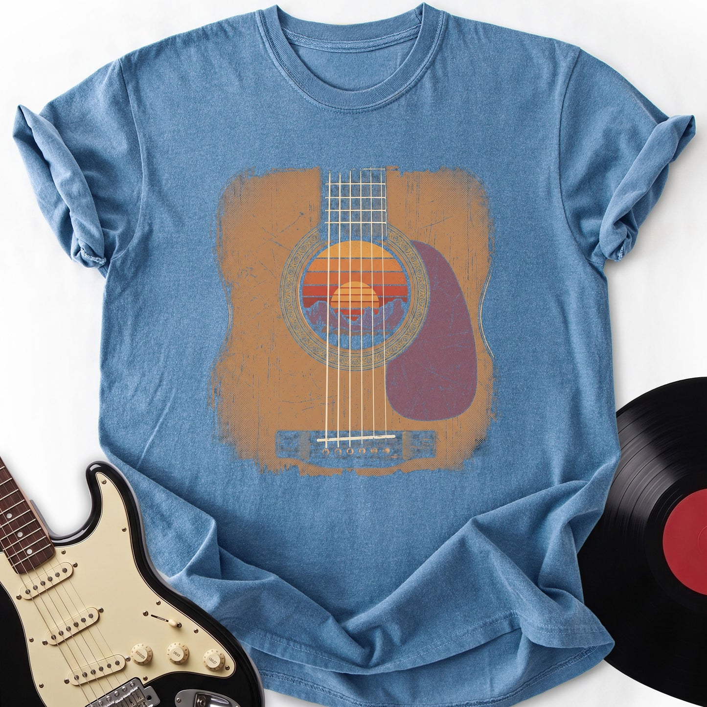 Sunset Guitar T-Shirt