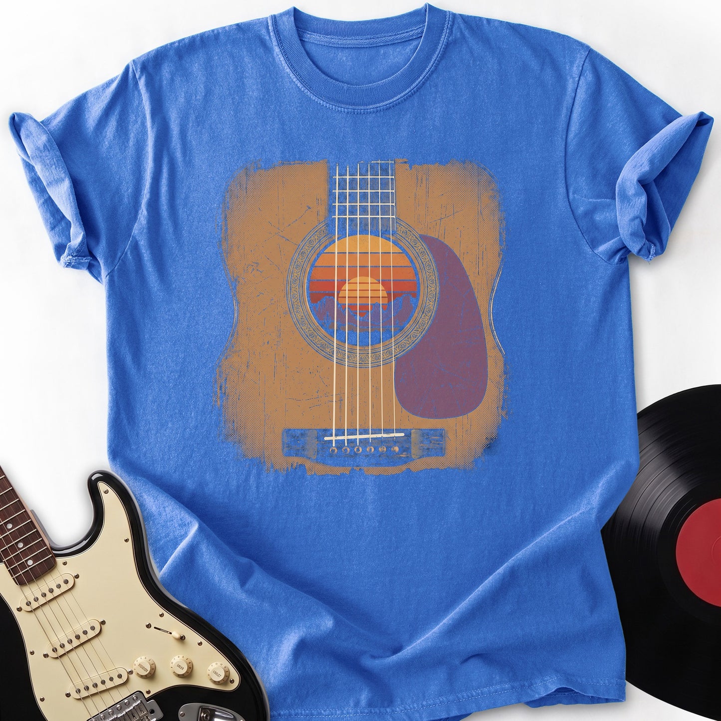 Sunset Guitar T-Shirt