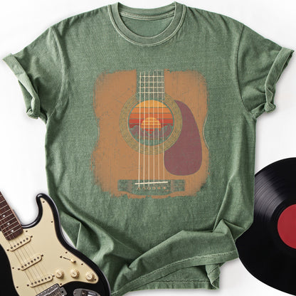 Sunset Guitar T-Shirt