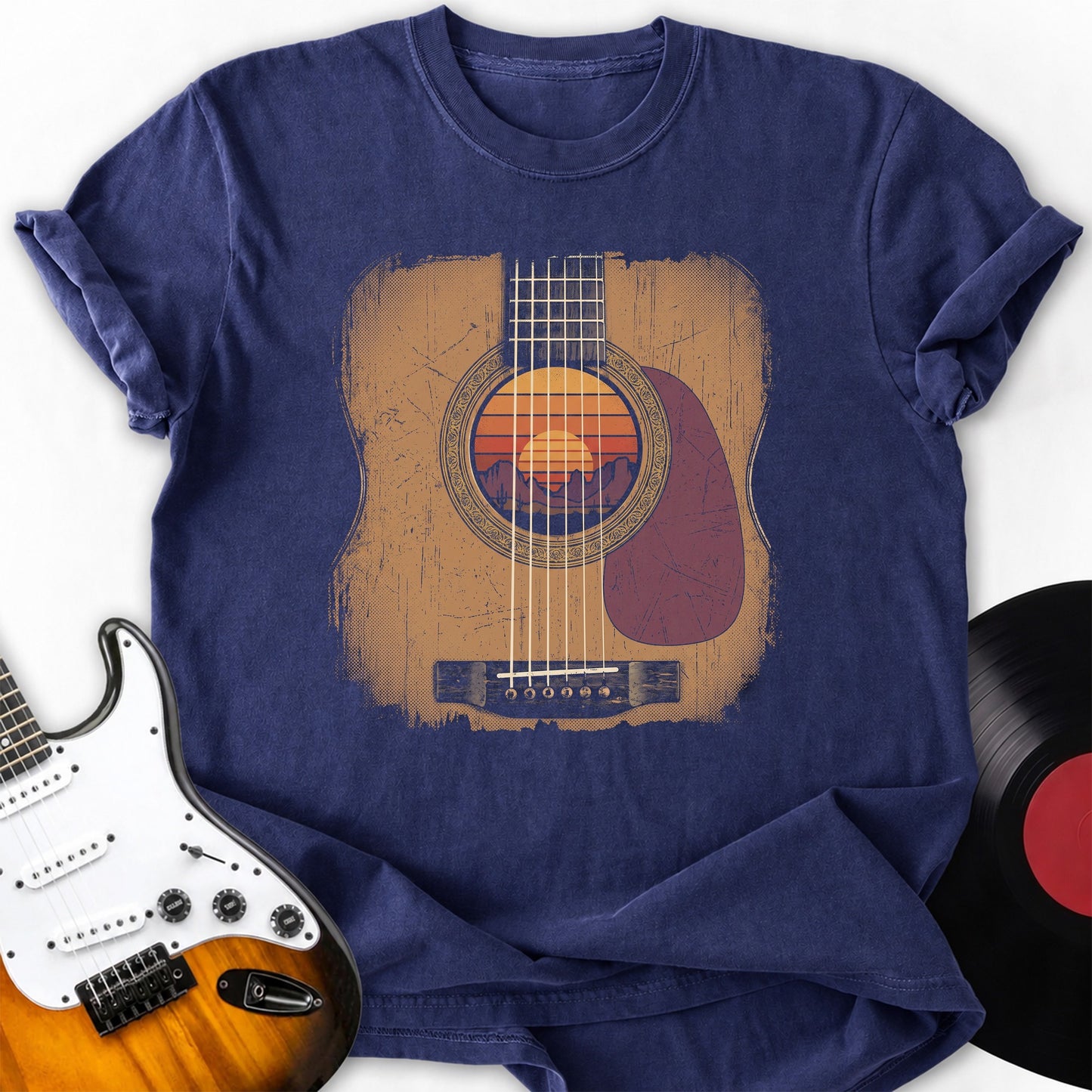Sunset Guitar T-Shirt