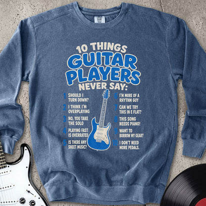 Ten things Sweatshirt