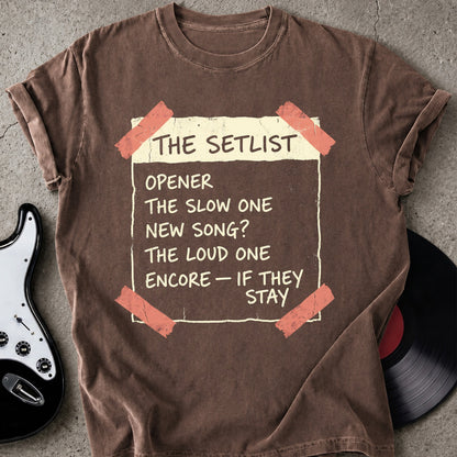 The Setlist T-shirt