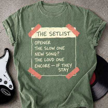 The Setlist T-shirt