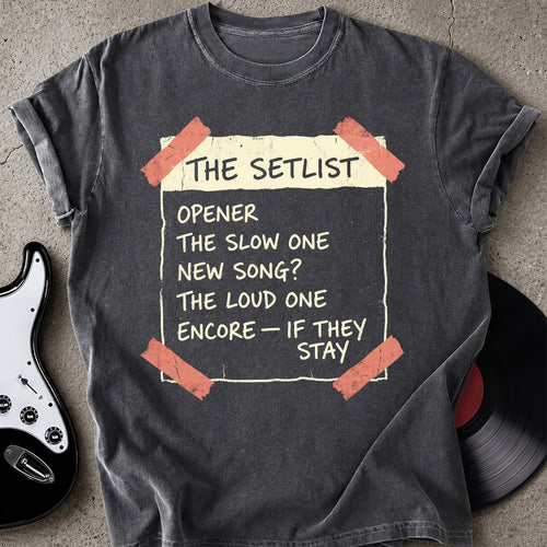 The Setlist T-shirt