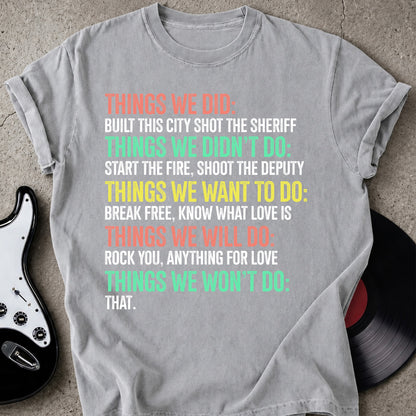 Things We T-shirt