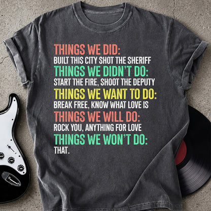 Things We T-shirt