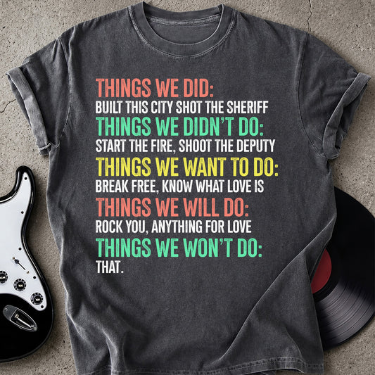 Things We T-shirt
