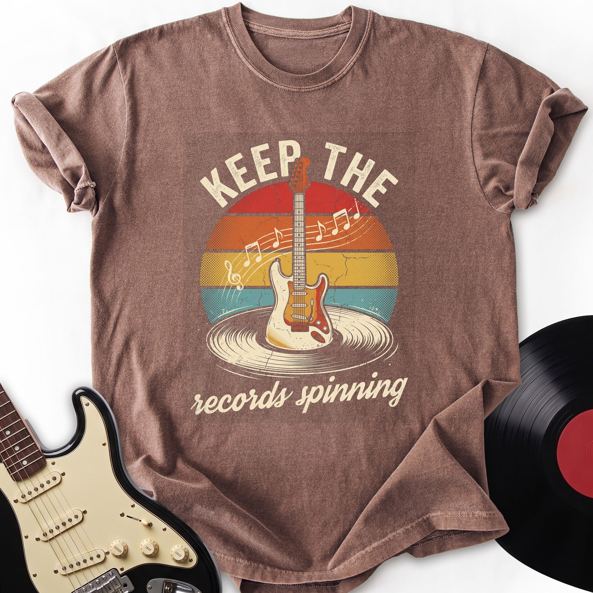 Vinyl Guitar T-shirt