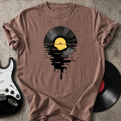 Vinyl Sunset Drip T-Shirt
