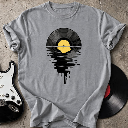 Vinyl Sunset Drip T-Shirt