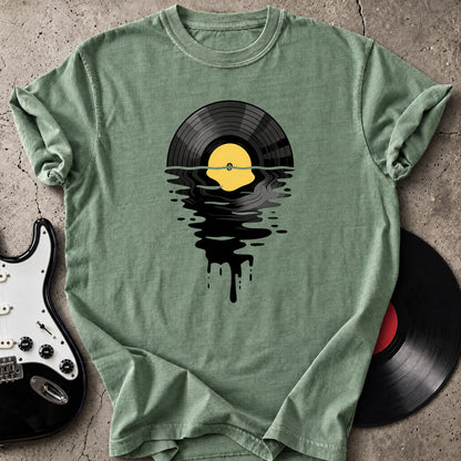 Vinyl Sunset Drip T-Shirt