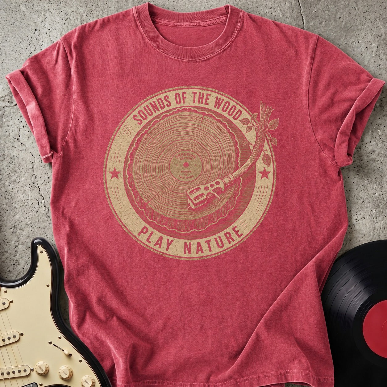 Vinyl T-shirt