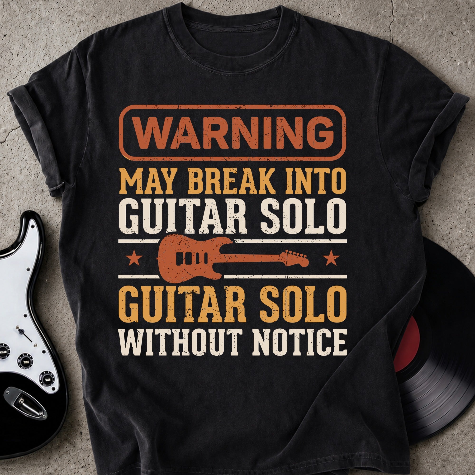 Warning Guitar Solo T-shirt